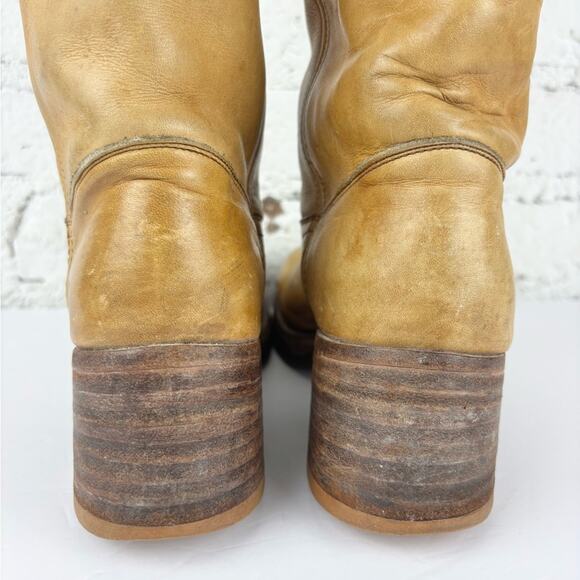 **Rare** Vintage 70’s Frye Banana Black Label Campus Boots - Picture 9 of 16